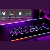 Mauspad mit Qi und RGB