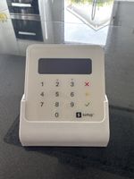 Terminal de paiement SumUp avec station de recharge blanc