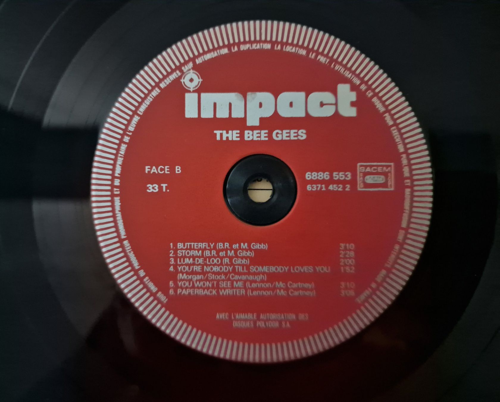 Schallplatten: Bee Gees LP – The Bee Gees – Gebraucht aus Root von atelier22 2