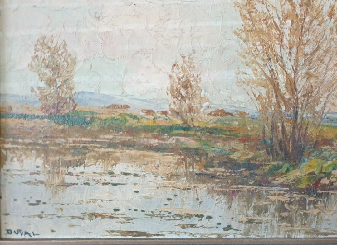 Gemälde: Ölgemälde. Herbstlandschaft – Gebraucht aus Bern von ell_zz8b 3