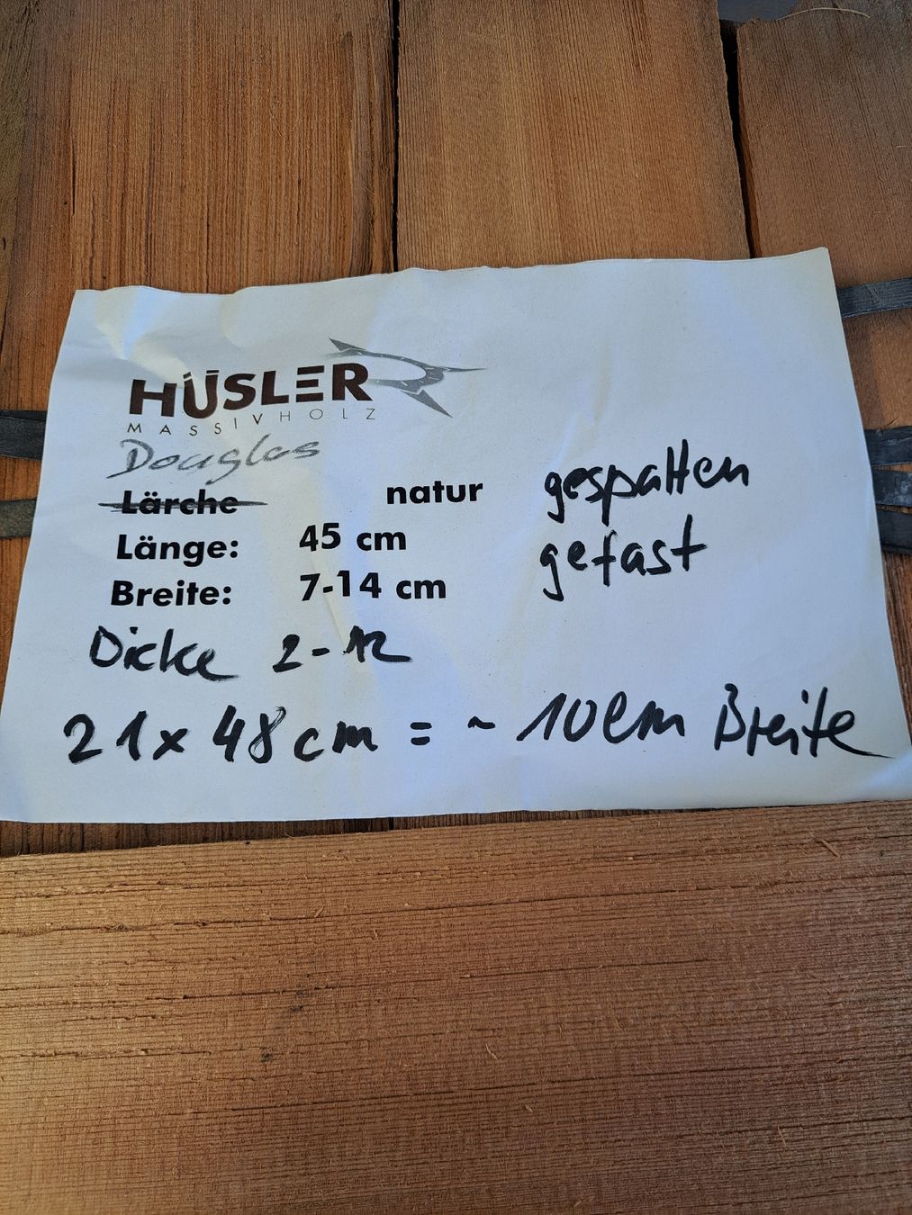 Articoli in legno: Spaltschindeln Douglasie – Nuovo (secondo la descrizione) da Buochs venduto da oeab2