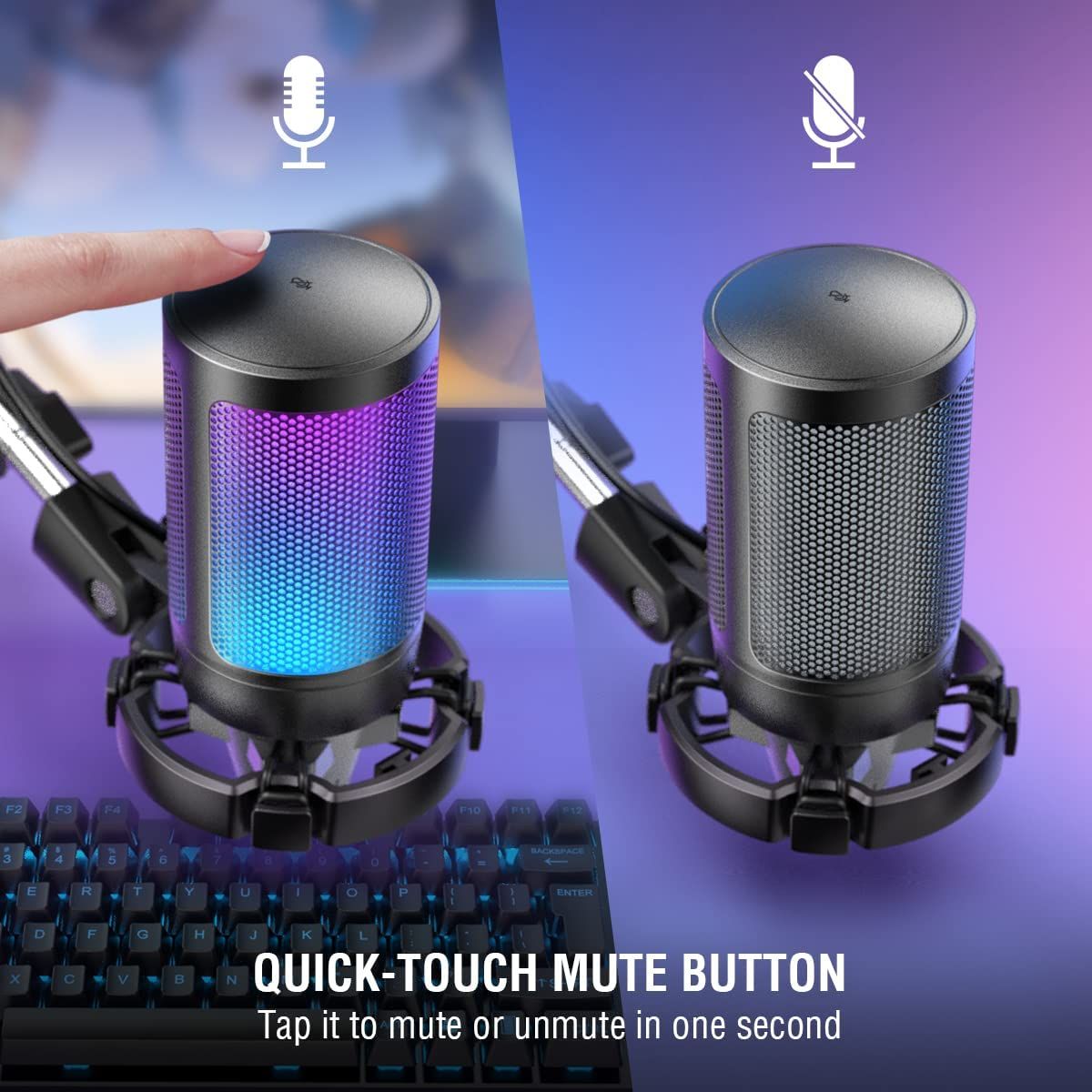 Microfoni: A6T RGB Gaming Mikrofon – Nuovo e nell'imballaggio originale da Dietlikon venduto da Salesmax 1