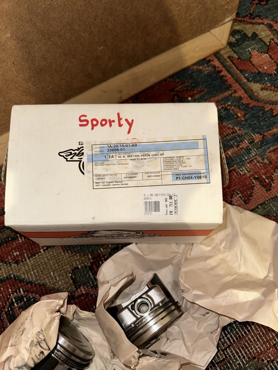 Harley-Davidson Tutti i ricambio per moto: Harley Davidson OEM Sportster 883 - Piston Kit – Nuovo (secondo la descrizione) da Unteraegeri venduto da weber588 3