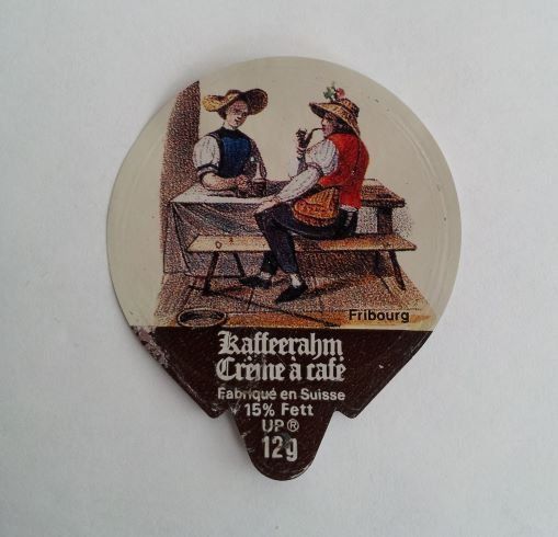 Coperchi dei cremini per caffè: Aus Serie 203 - B - Nr 5 – Usato da Matzingen venduto da zingana
