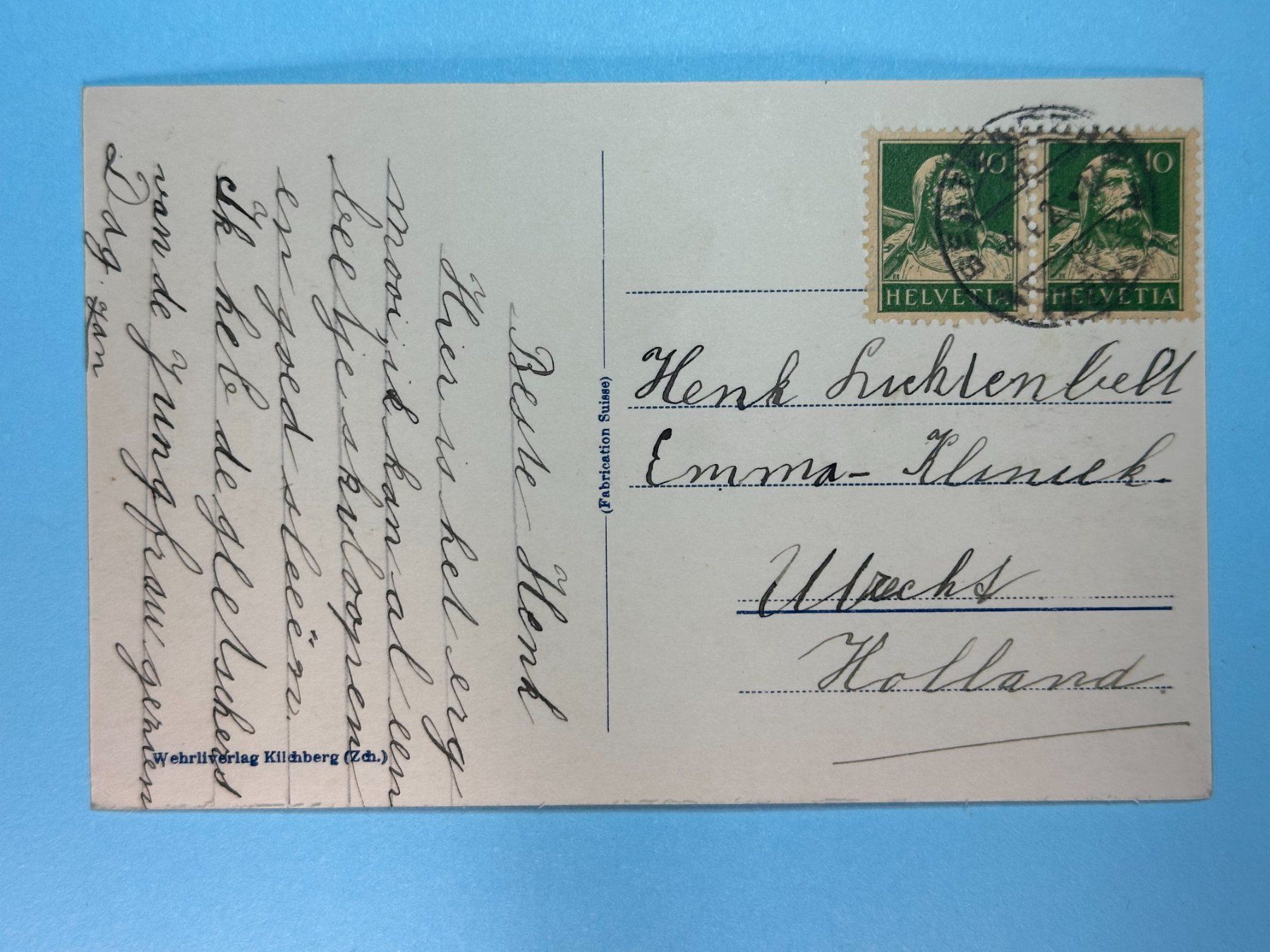 Cartoline postali: St. Beatenberg und der Niesen – Usato da Steg VS venduto da danwer74 1