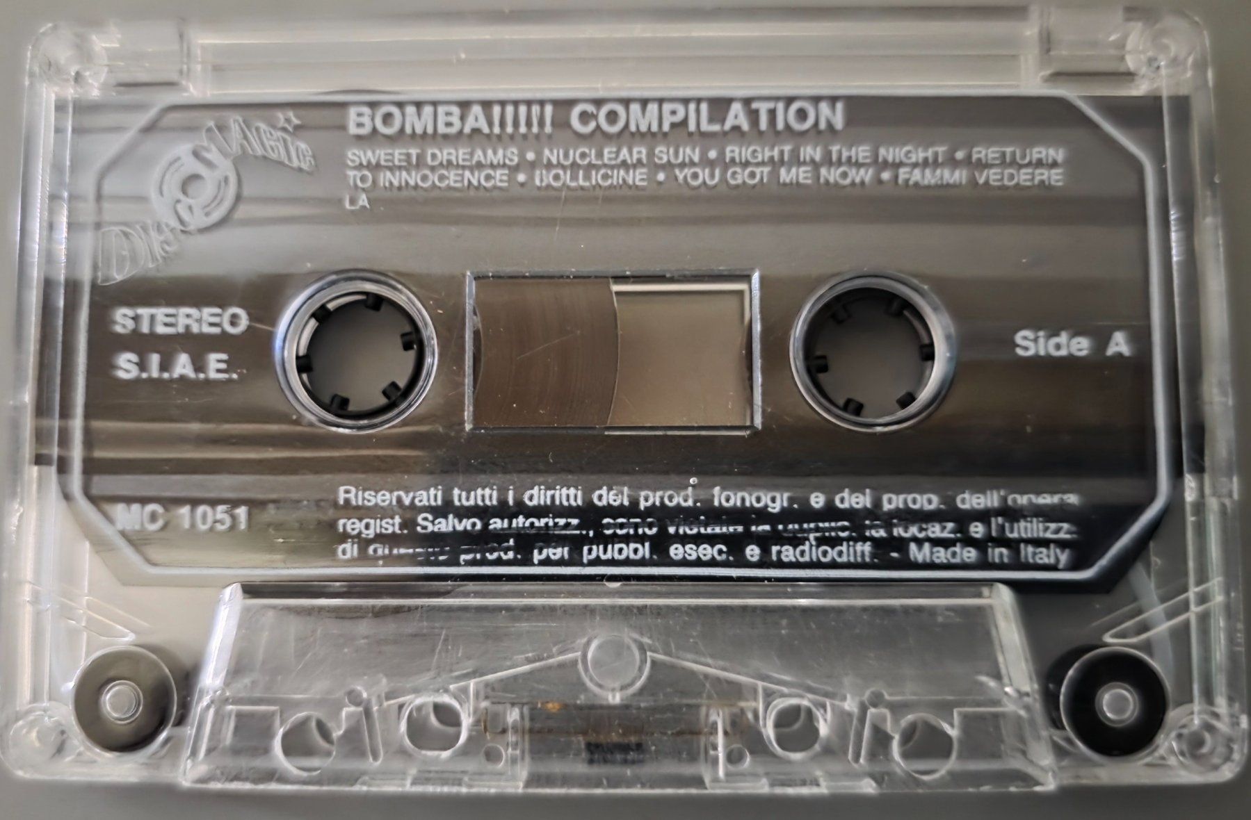 Musicassette: Various MC – Discomania Mix – Usato da Root venduto da atelier22 2