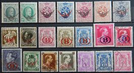 Belgien Dienst Lot mit alten Werten II