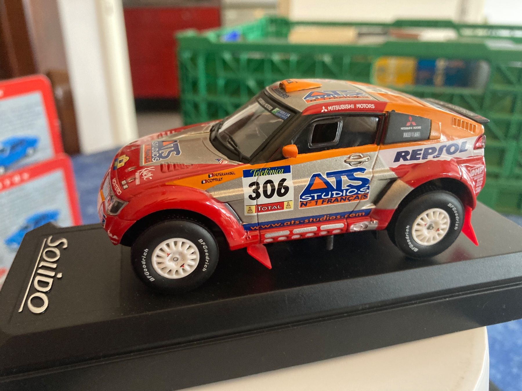 Solido Modellini d'auto: Pajero evo Dakar 2005 Solido 1/43 – Usato da Versoix venduto da Jeannot57 5