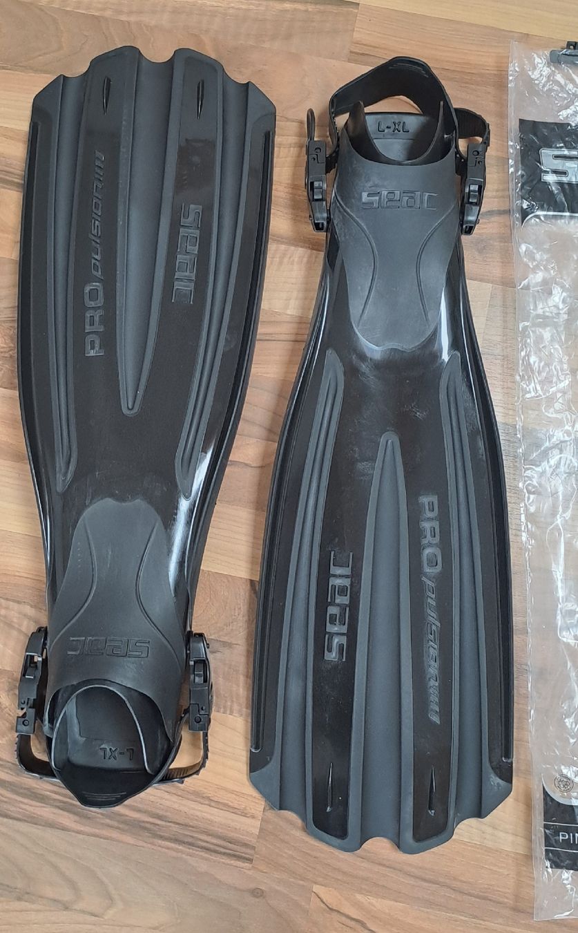 Flossen, Masken & Schnorchel: Seac Antriebsflossen Schwarz – Neu und originalverpackt aus Niederdorf von fah_9wky 2