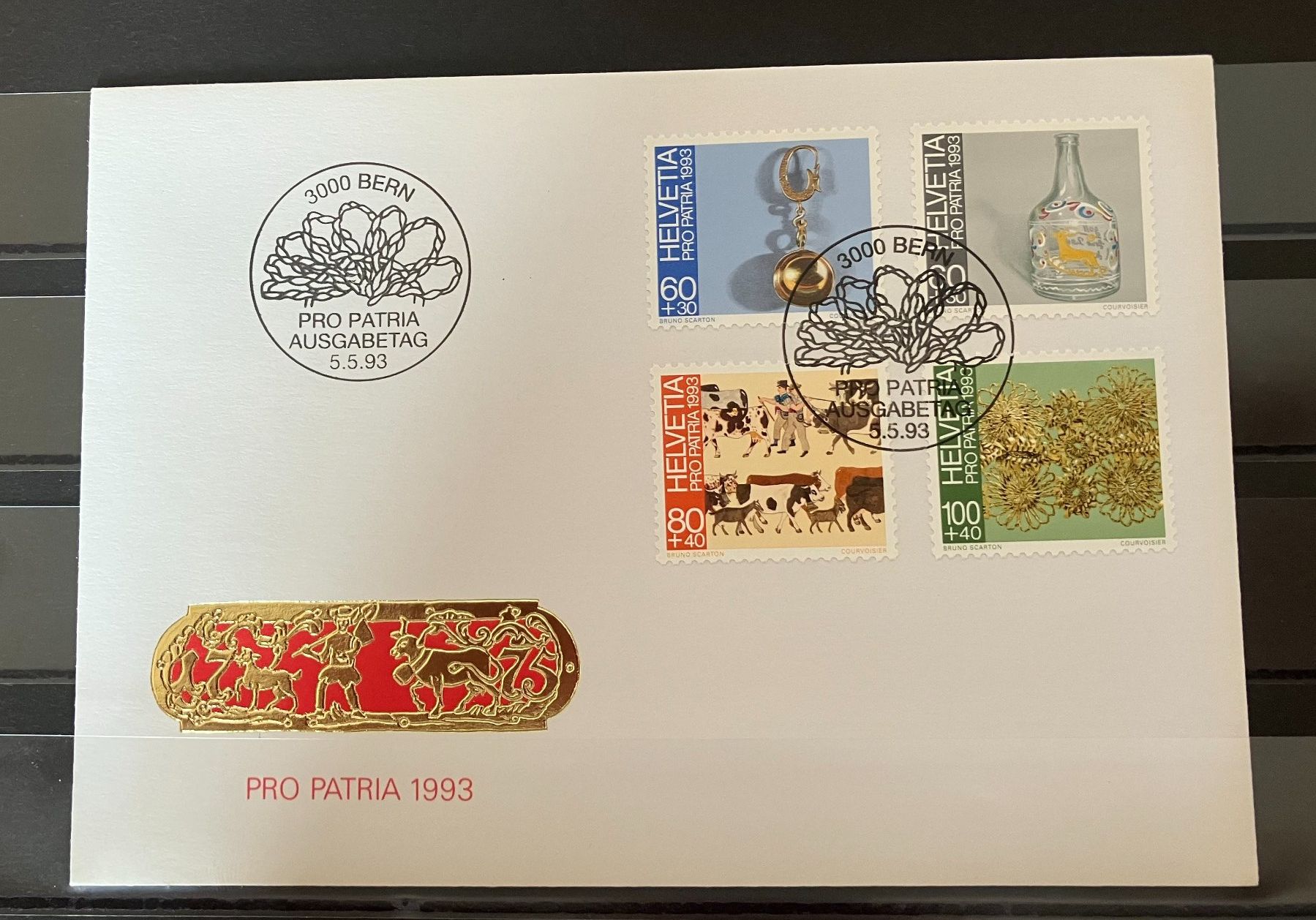Alle Briefmarken: CH FDC Pro Patria Satz 1993 – Neu und originalverpackt aus Koblenz von Markenhimmel