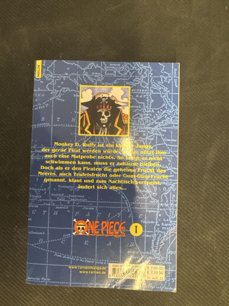 Fumetti: One Piece Manga Band 1 – Nuovo (secondo la descrizione) da Volketswil venduto da kev_8cfn 1