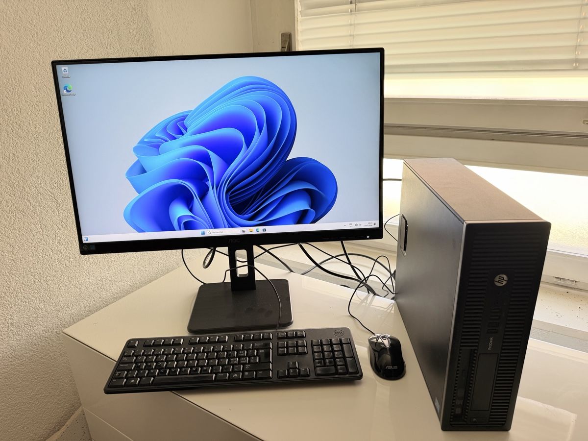 Hewlett Packard PCs: Ordinateur complet HP Windows 11 avec écran 27 pouces  – D'occasion à Avenches par kin_6tbp