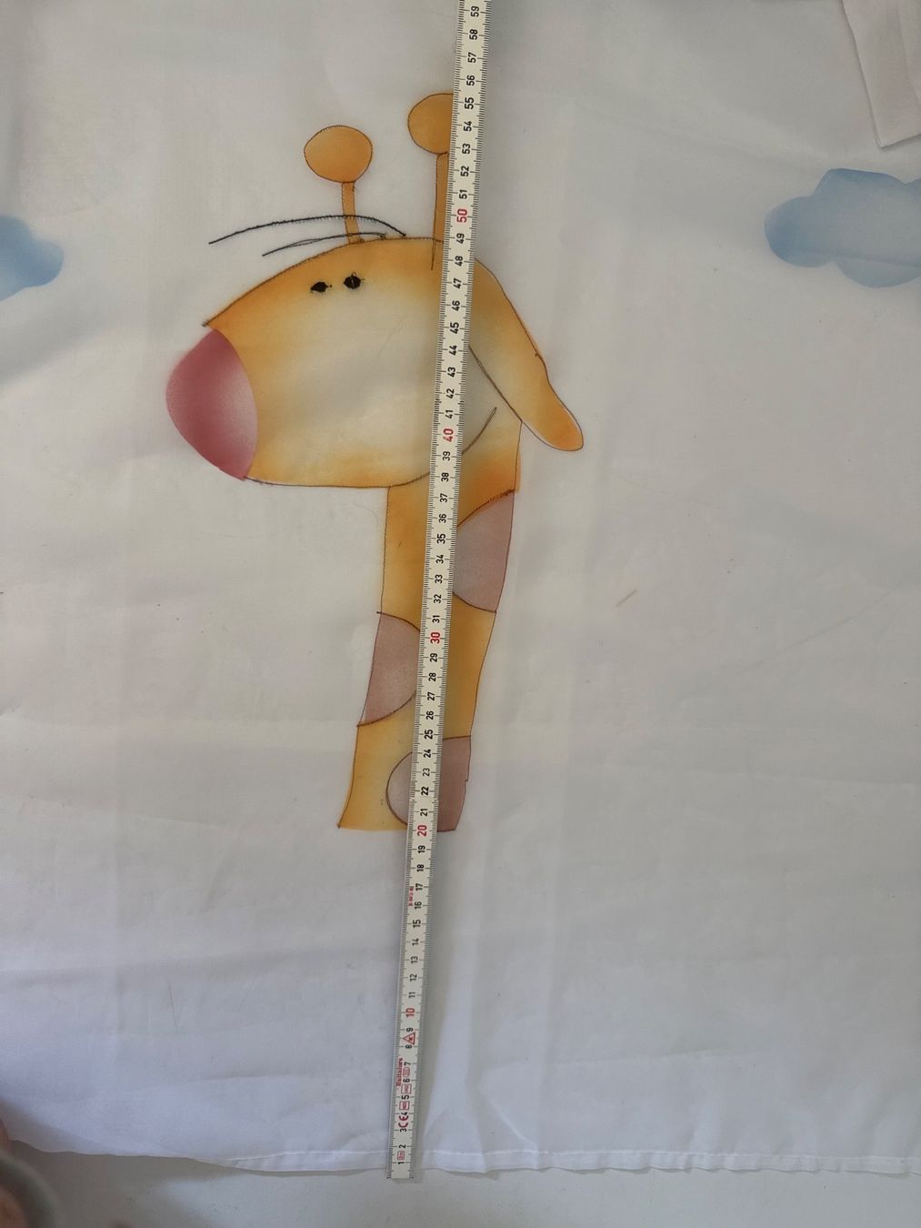 Tende: Schöner Giraffen Schlaufenvorhang Set 2 Stück Kinderzimmer – Nuovo e nell'imballaggio originale da Niederbüren venduto da funkel06 3
