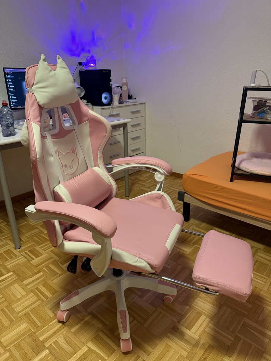 Sedie: Chaise de gaming/bureau en ROSE – Nuovo (secondo la descrizione) da Martigny venduto da ays_tw7n 1