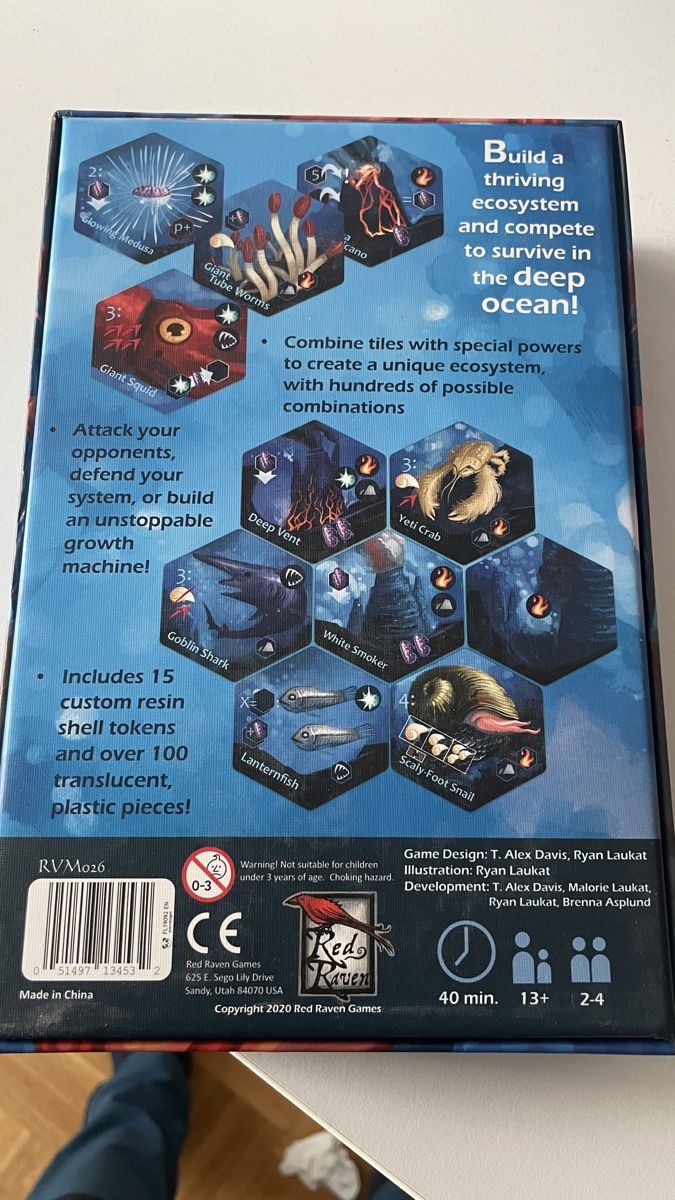 Giochi: Deep Vents Brettspiel – Nuovo (secondo la descrizione) da Therwil venduto da rubininio 1