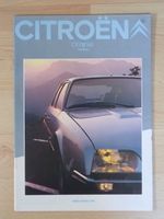 Citroen CX Diesel Berlines - Prospekt Frankreich 7.81 - O030