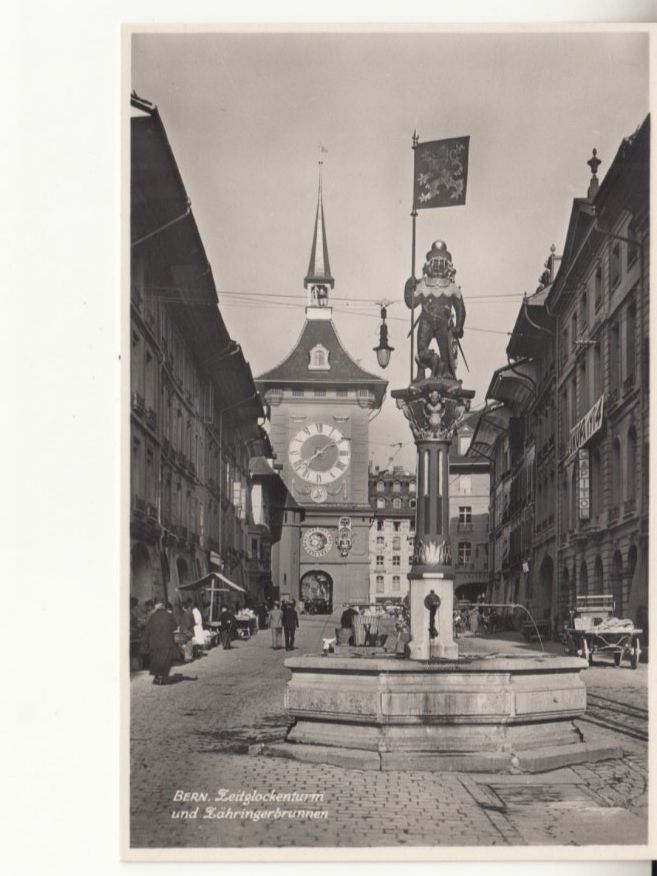 Cartoline postali: Bern Zytglogge ca. 1940 – Usato da Bürglen TG venduto da StampGraf