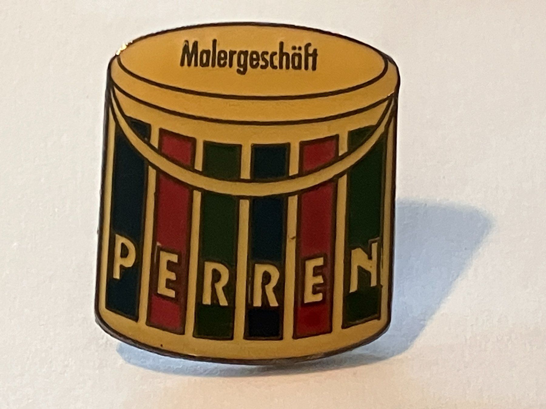 Placchette & Badge: 1 Pin Perren Malergeschäft – Usato da Basel venduto da djwwpp