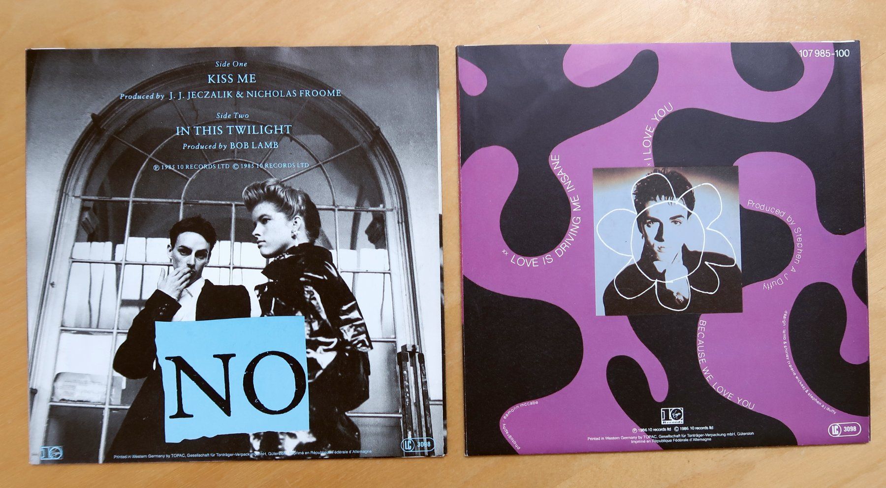 Dischi in vinile: STEPHEN DUFFY - 2 VINYL SINGLES (NM) – Usato da Hedingen venduto da Studers 1