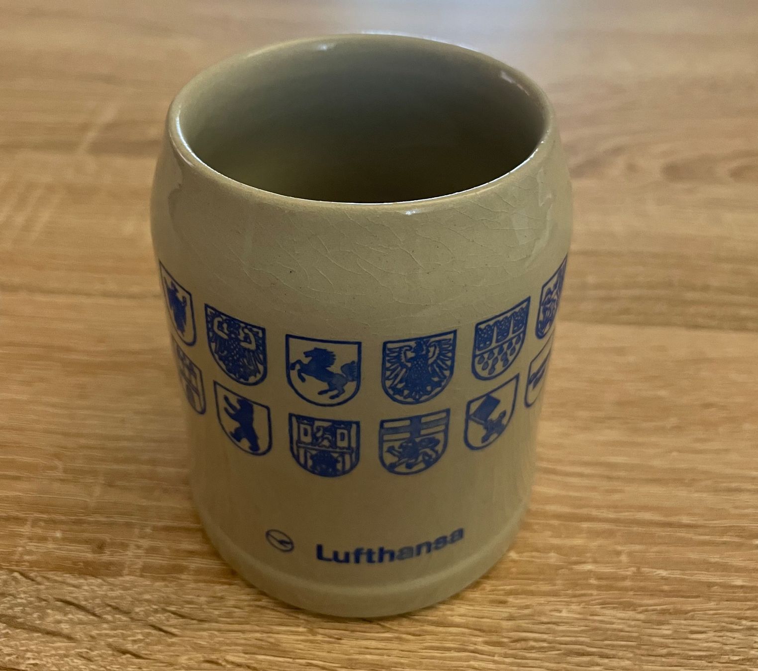 Bicchieri: Lufthansa Mini-Bierkrug vintage / Sammler-Objekt!!! – Usato da Winterthur venduto da LESA1015
