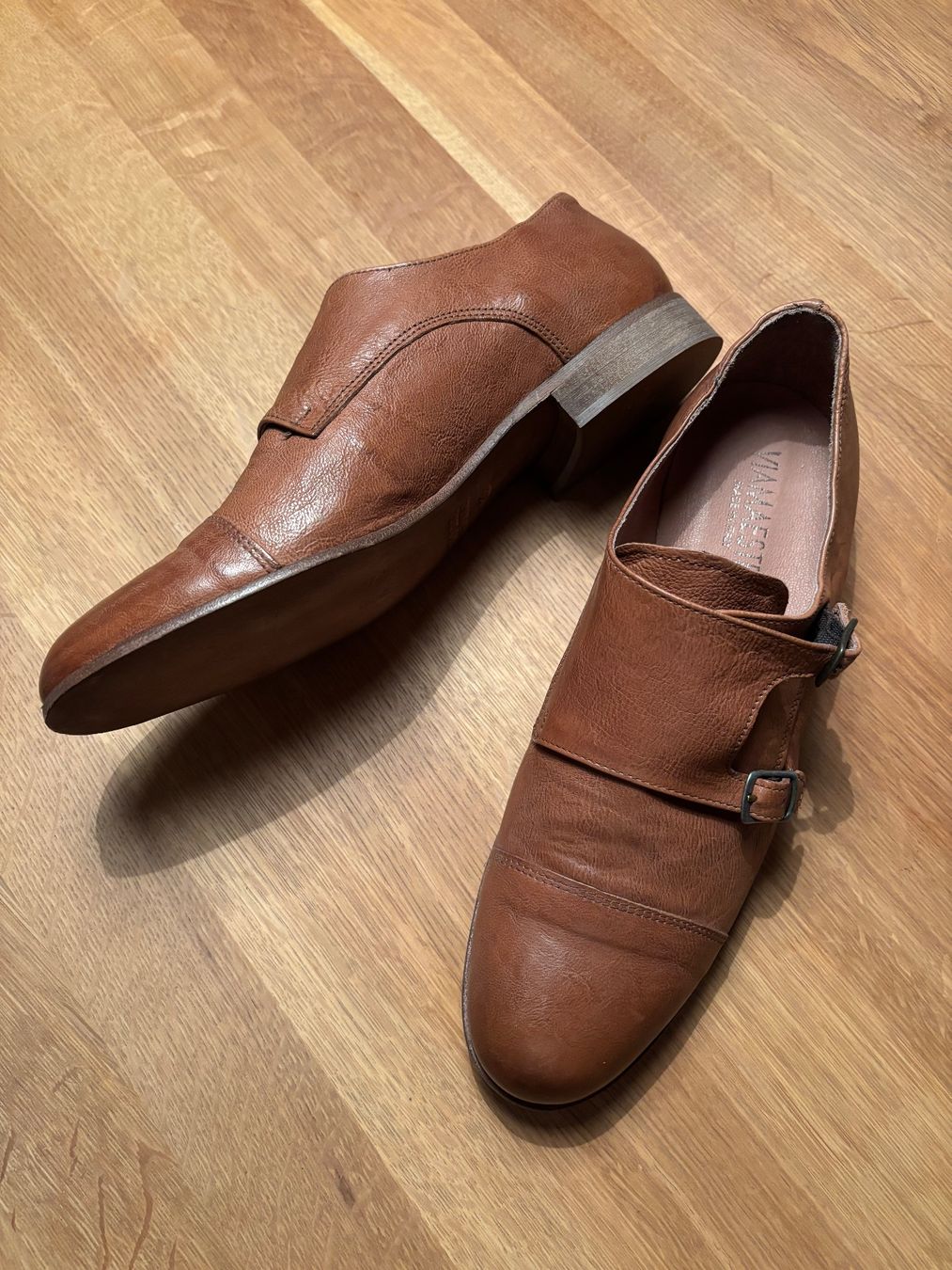 Scarpe da donna: Halbschuh mit Lederschnalle, Camel – Usato da Dietwil venduto da cinzia13 2