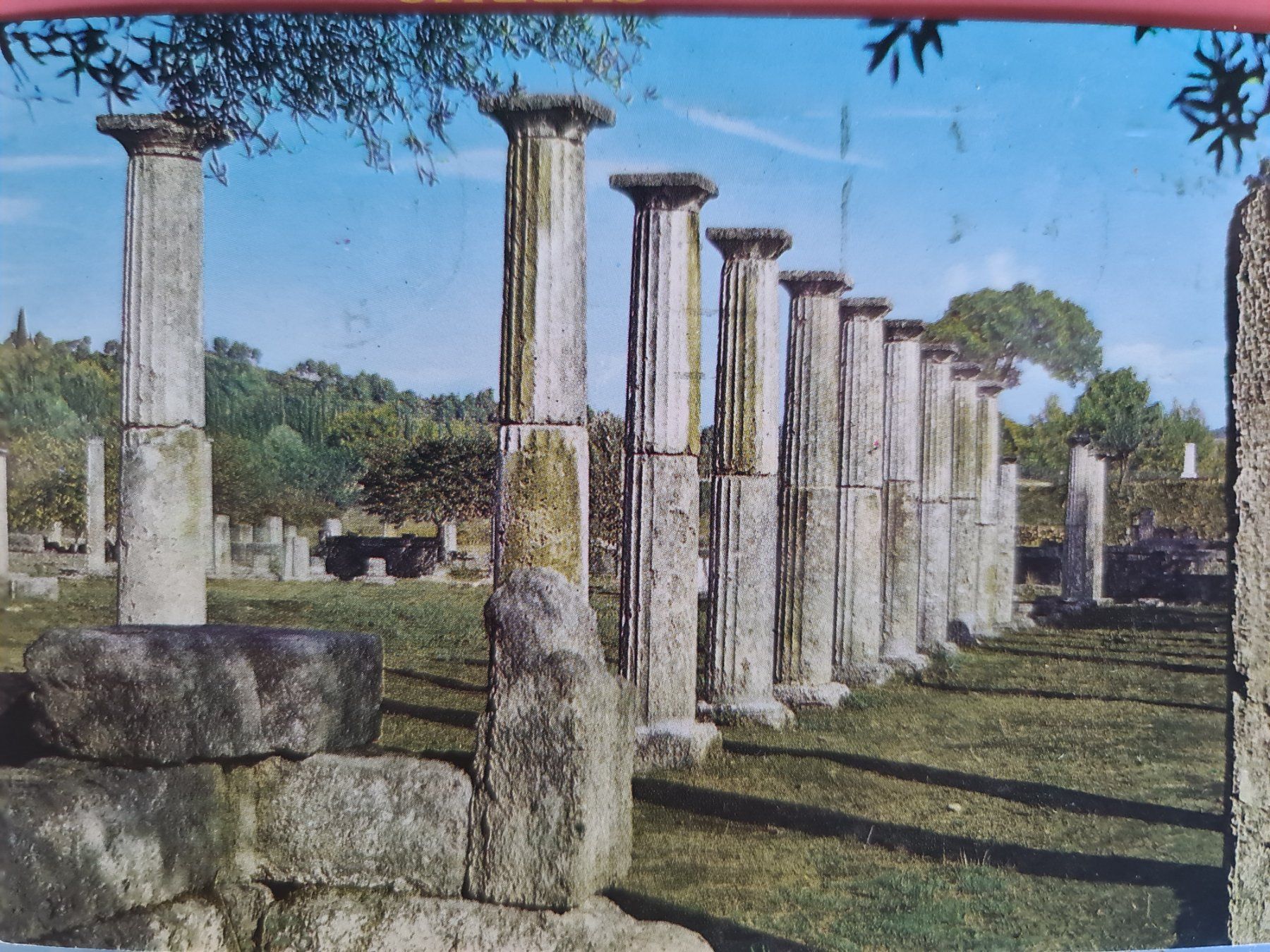 Cartoline postali: Ansichtskarte Olympia Griechenland – Usato da Dintikon venduto da Vexi