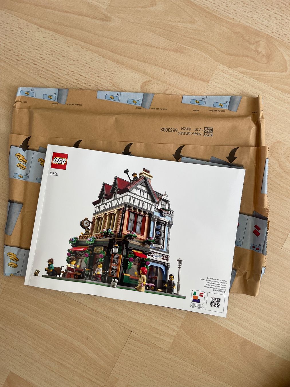 Lego Baukästen: Lego 10350 Tudor Eckhaus – Gebraucht aus Gasel von Federscharnier 5