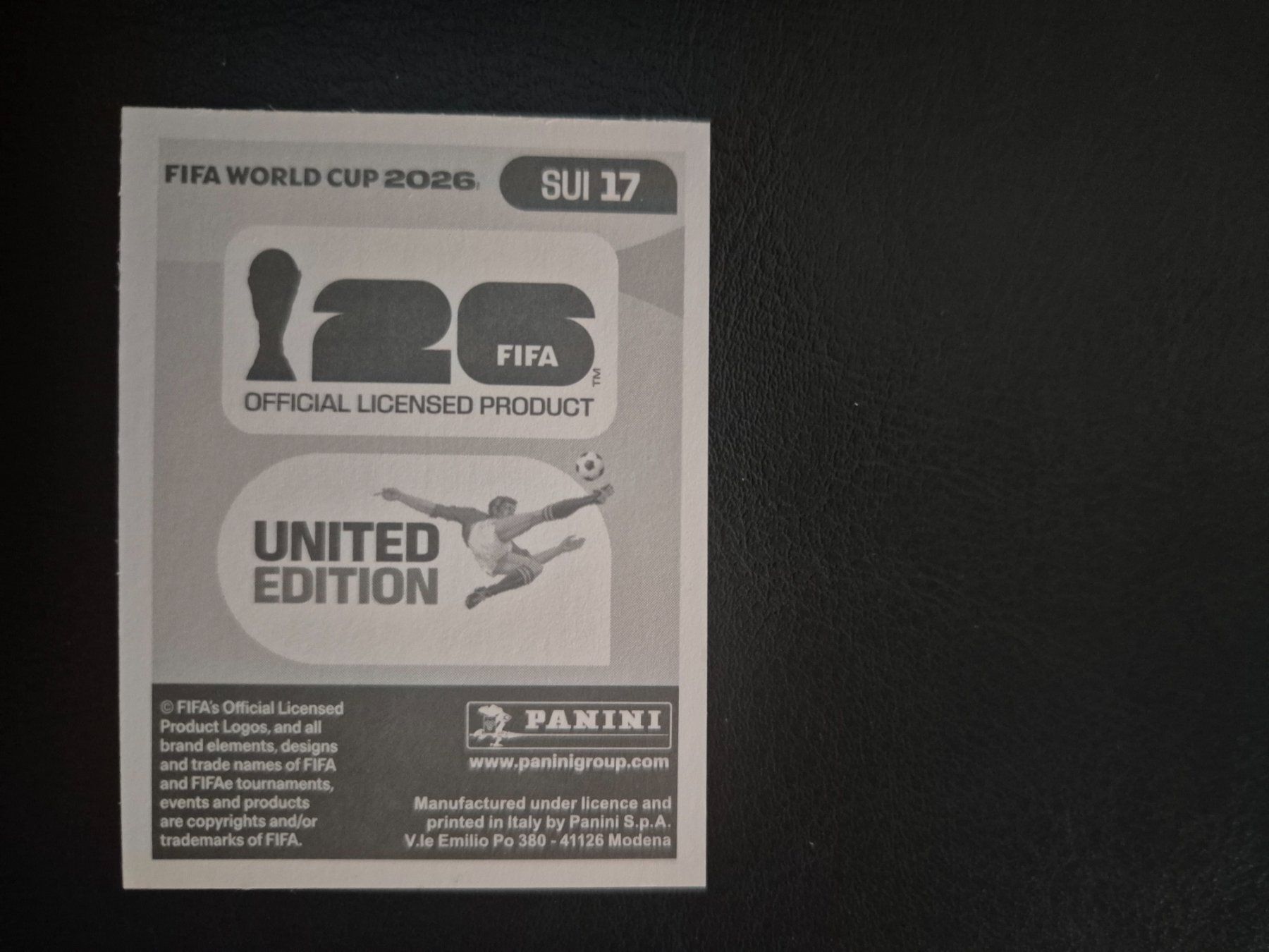 Panini Sammelbilder & Trading cards: Panini WM 26 SUI 17 – Neu (gemäss Beschreibung) aus Rorschacherberg von AJ3108 1