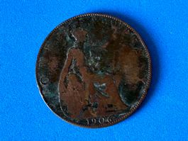 UK - 1 Penny - Edward VII 1906