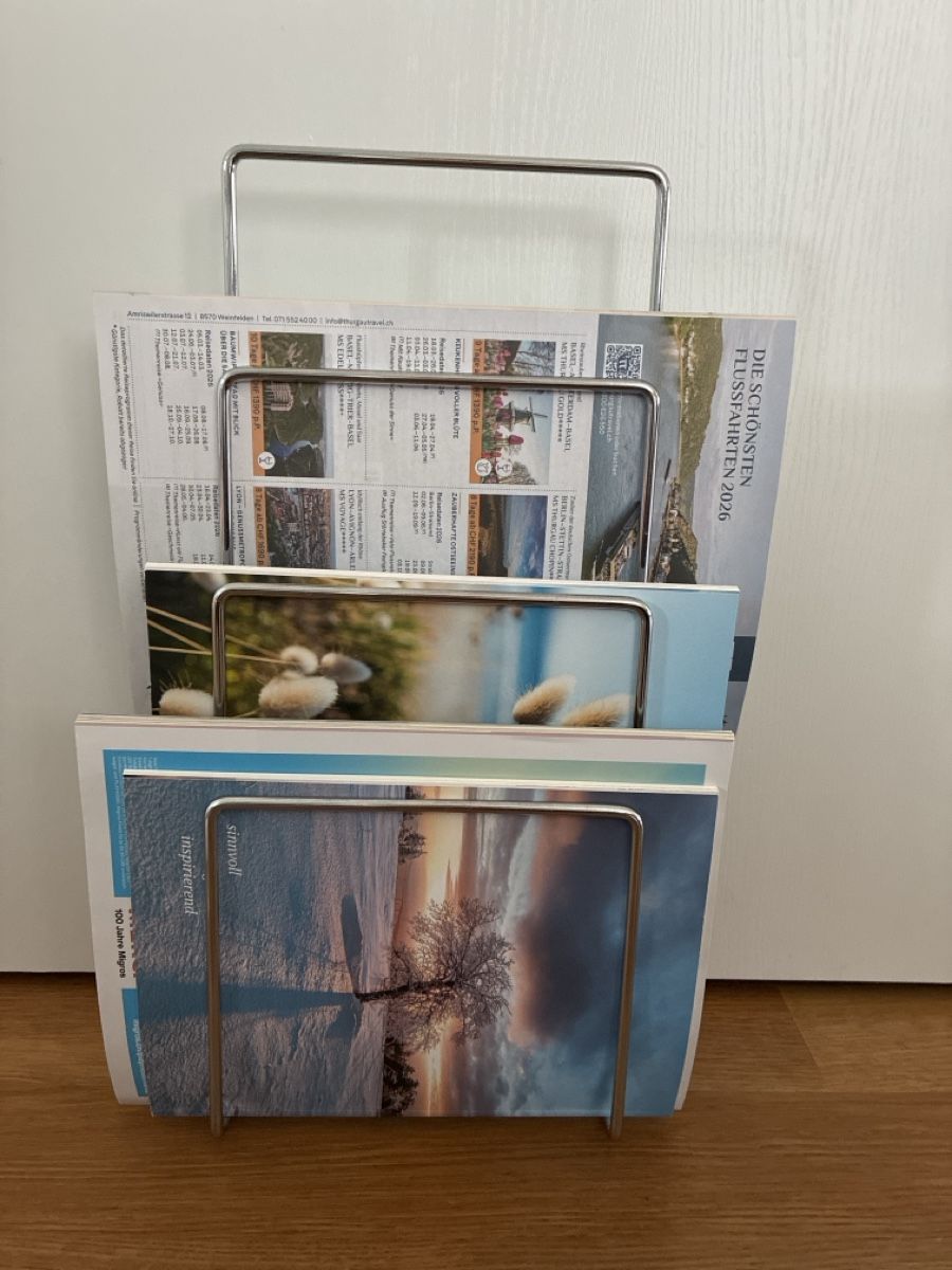 Altro per la casa: Zeitschriftenständer Metall – Usato da Horgen venduto da Tootall