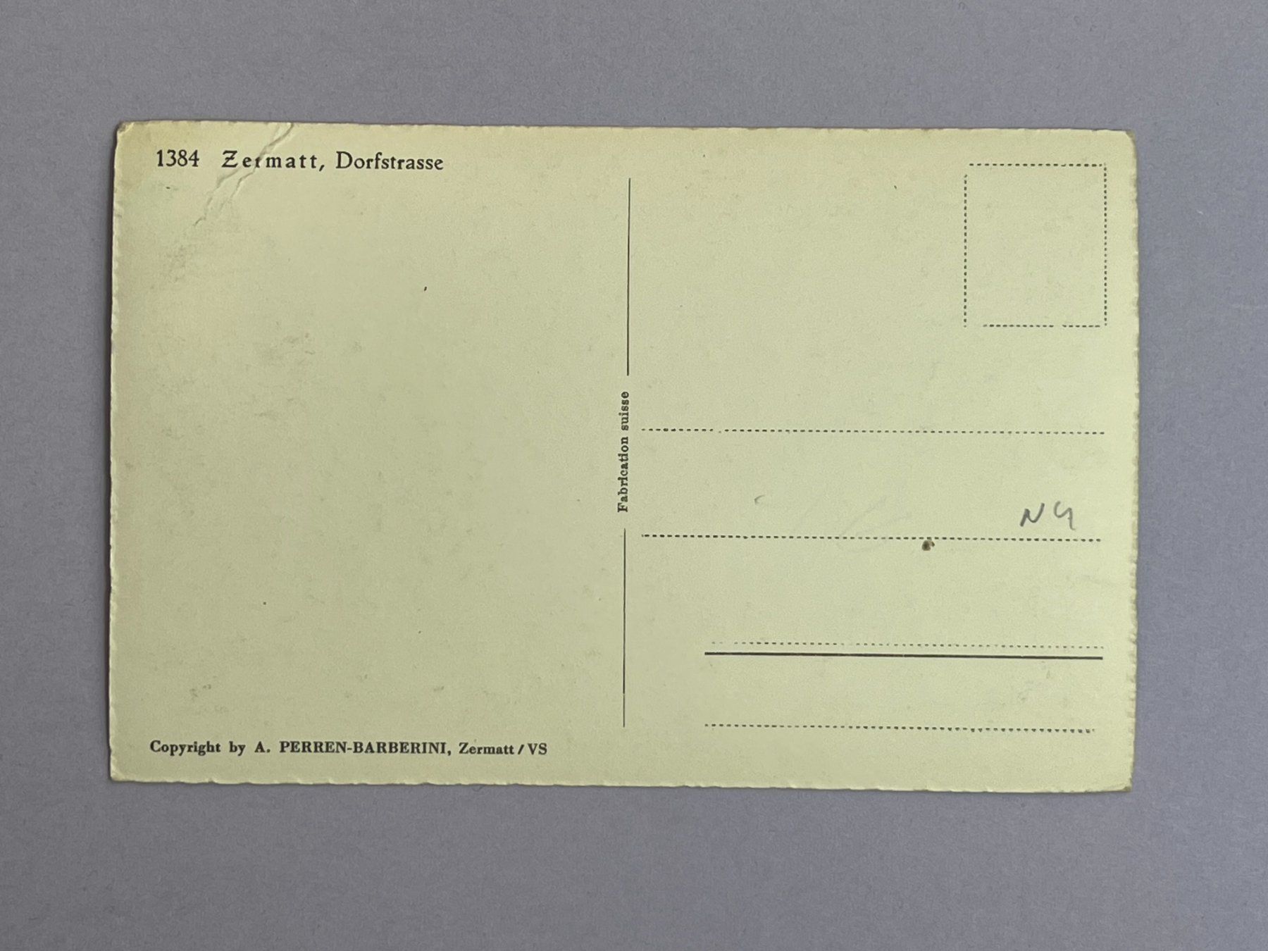 Cartoline postali: Zermatt, Dorfstrasse – Usato da Steg VS venduto da danwer74 1