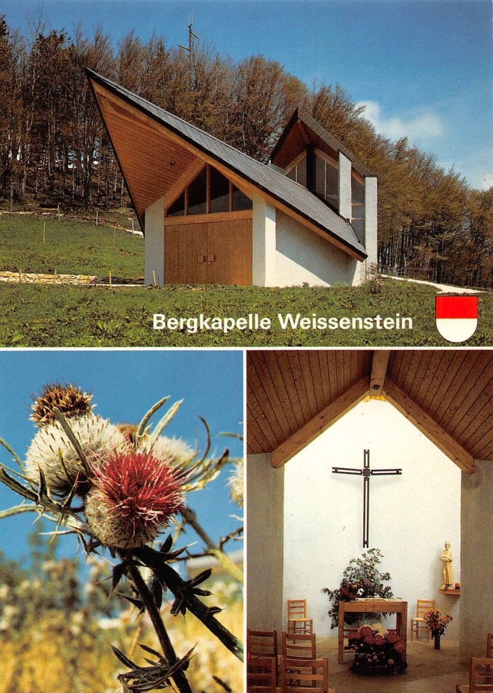 Cartoline postali: SO - Weissenstein, Bergkapelle – Usato da Ottikon b.Kemptth. venduto da Neptun1974