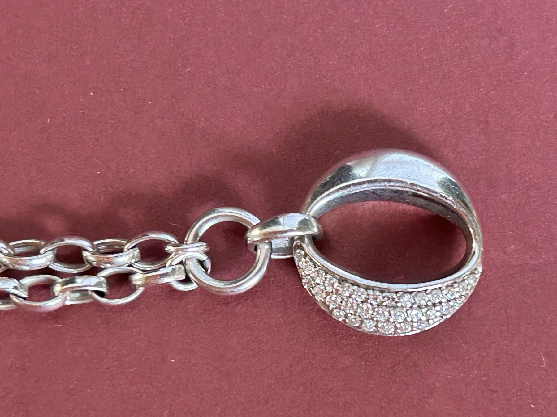 Catenine: Silberkette Glitter-eye Silber (925) – Usato da Laufen venduto da Bellavitaboom 3