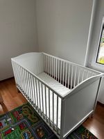 Babybett / Kinderbett weiss, ca. 140 x 70 cm