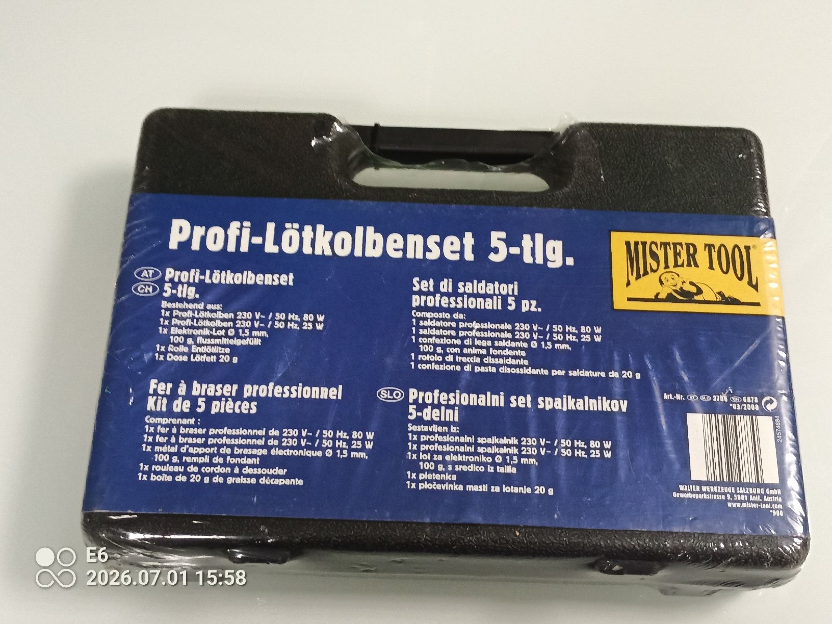 Kit bricolage: Lötkolbenset 5teilig – Nuovo e nell'imballaggio originale da Zürich venduto da Mitzi6 2