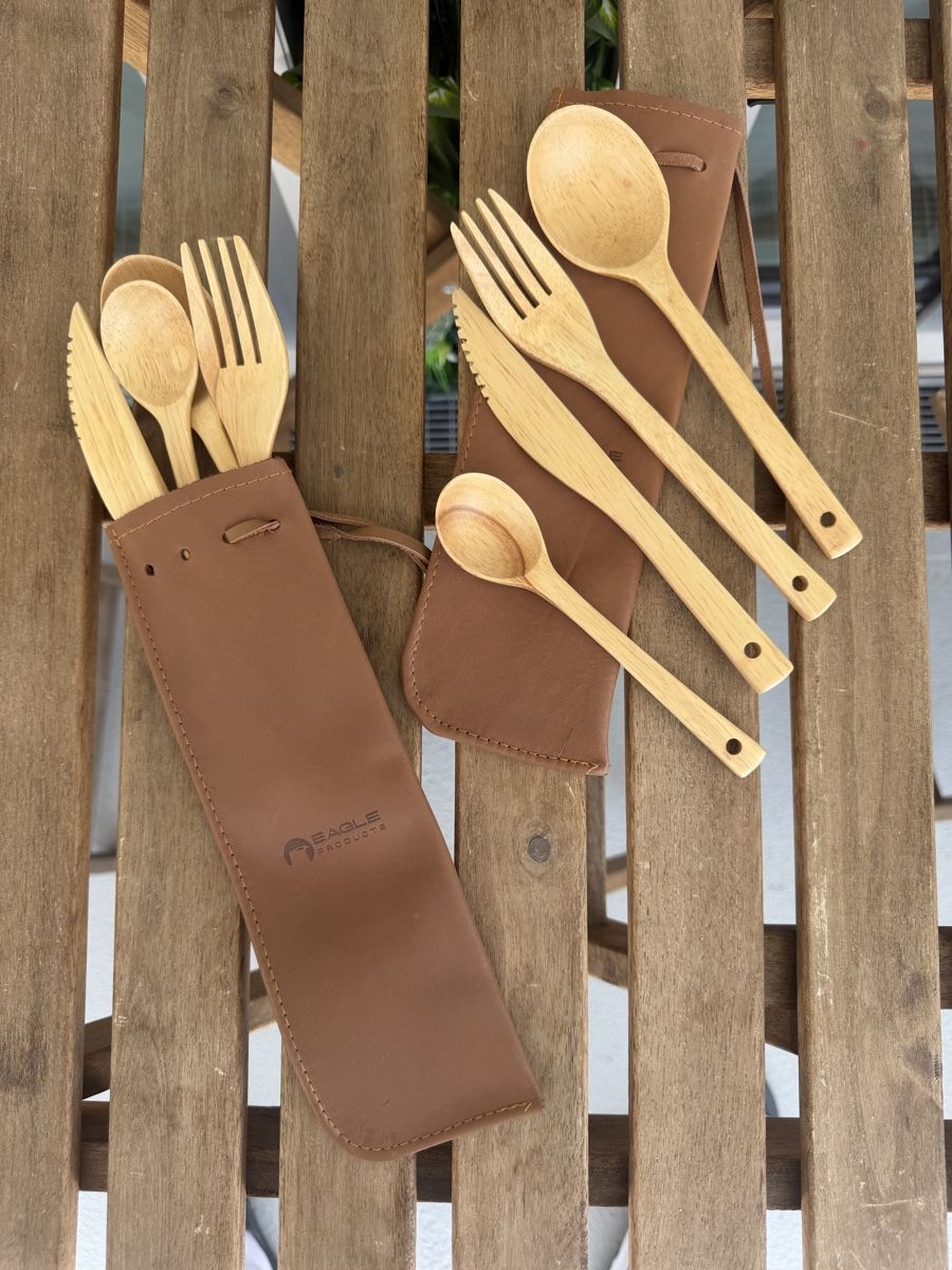 Bestecksets: 2x Eagle Camping Besteck Holz – Neu (gemäss Beschreibung) aus Regensdorf von rui_p2wz