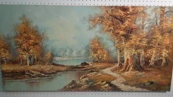 Gemälde: Patrick "Herbst Landschaft" Gemälde – Gebraucht aus Zürich von Galerie-Kunst