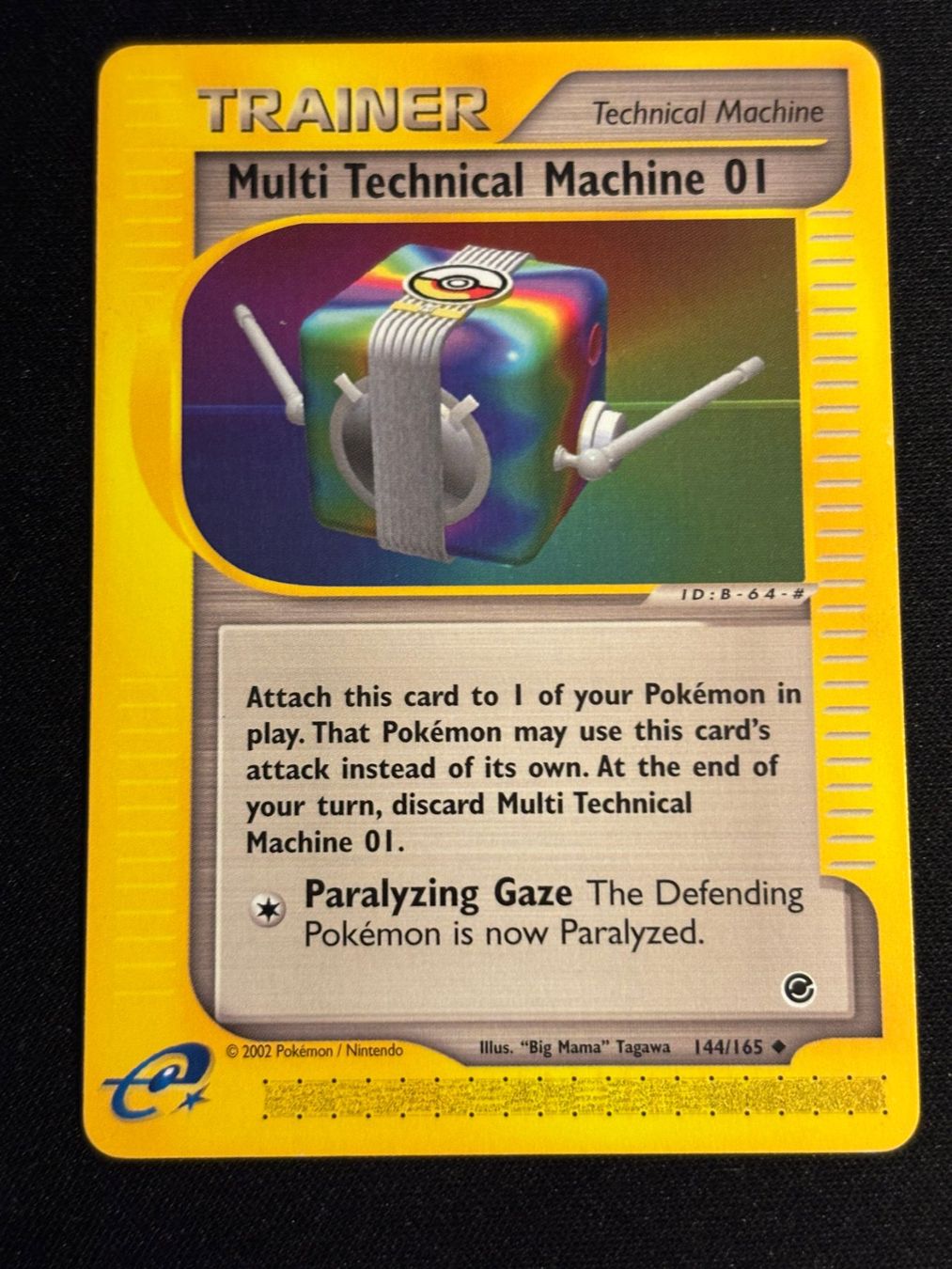 Pokémon Carte collezionabili: Pokemon Multi Tech Machine - Expedition 144/165 - English – Usato da Bern venduto da Big_GS
