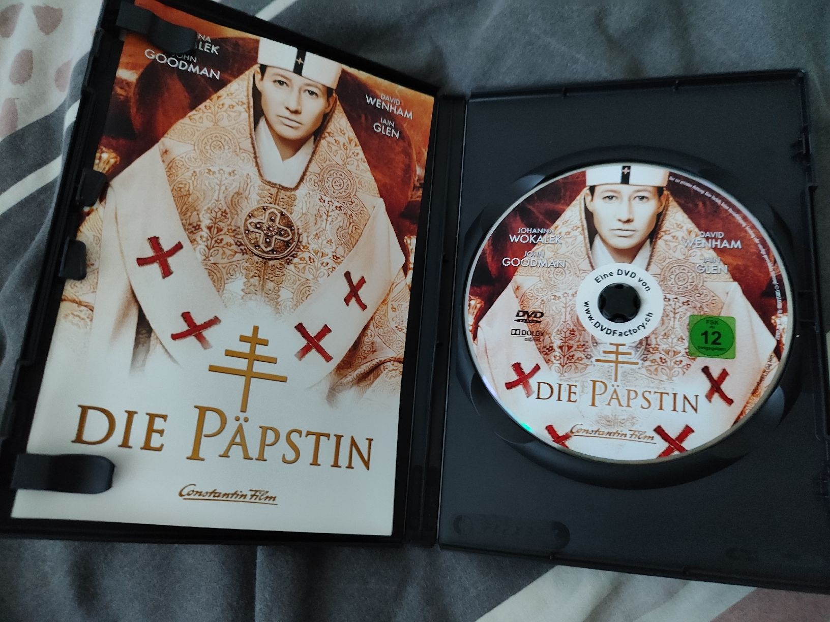 Tutti i DVDs: DVD "Die Päpstin" – Usato da Vétroz venduto da mrcl01 1