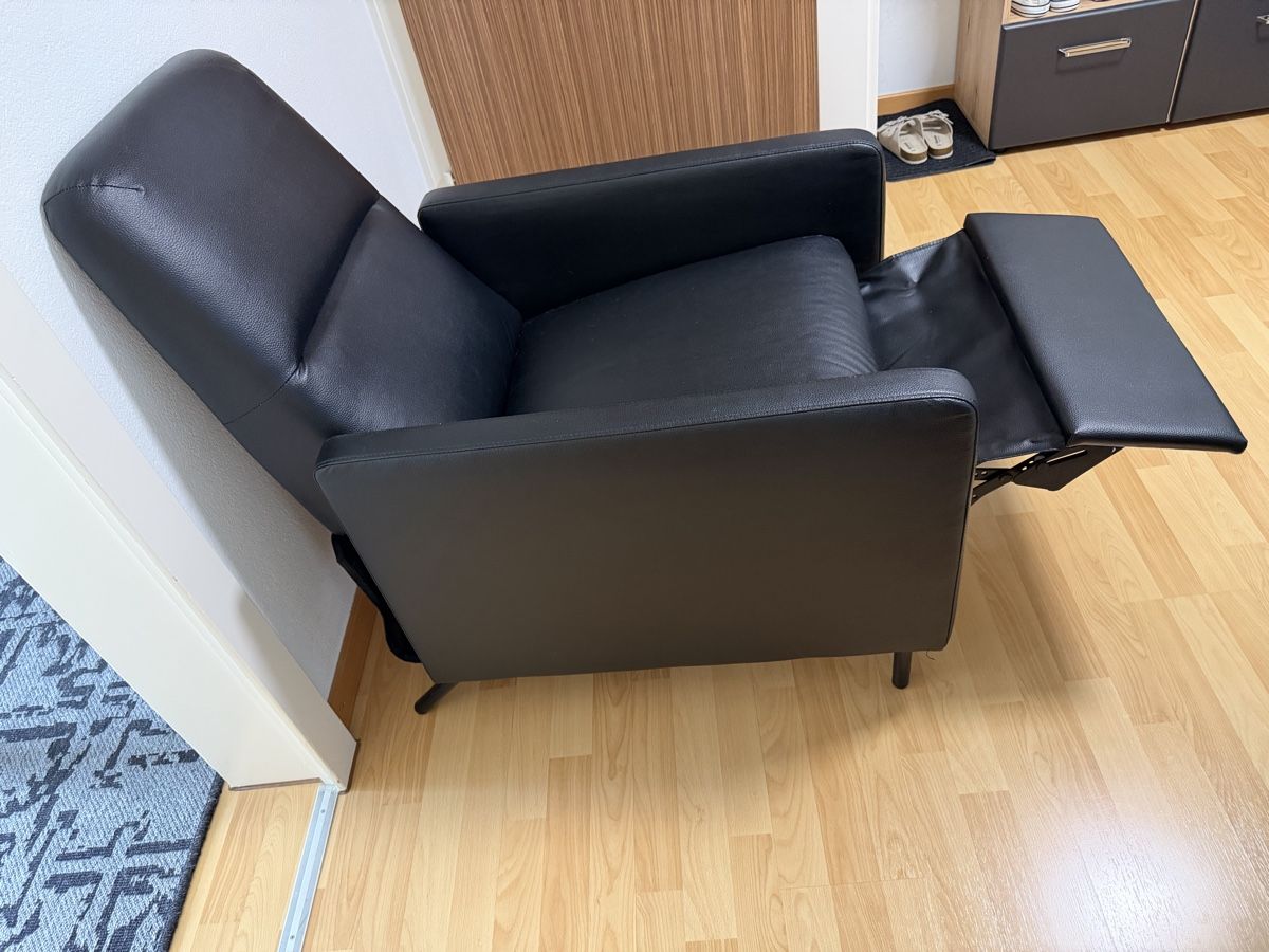 Poltrone: Sessel Kunstleder Schwarz – Usato da Thun venduto da cmfr84 4