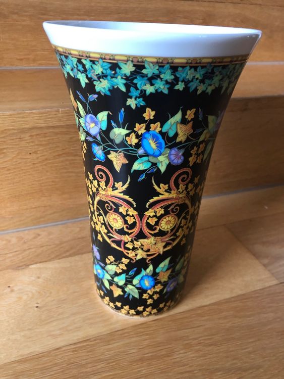 Versace Vase ´Gold Ivyˋ (Rosenthal) Kaufen auf Ricardo