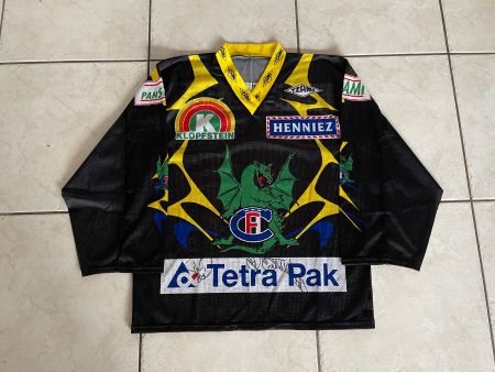 Maillot Fribourg Gottéron Signé Taille XL