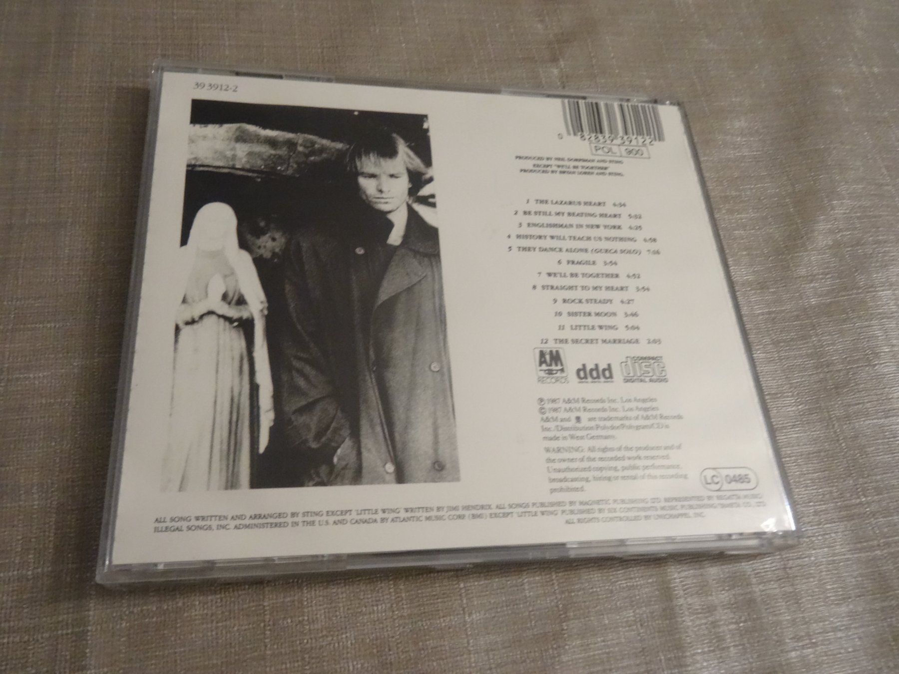 CD: Sting - Nothing Like The Sun - CD – Usato da Olten venduto da Disc-Ausverkauf 1