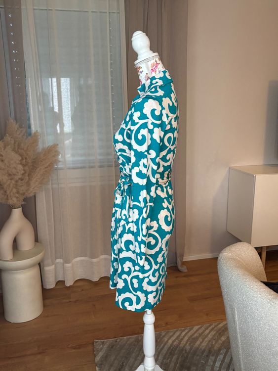 Diane Von Furstenberg Wrap Dress 100% Seide (Gebraucht) in St