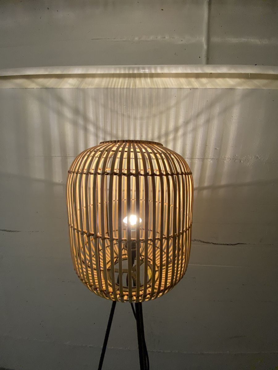 Lampade: Tripot Stehlampe Rattan – Nuovo (secondo la descrizione) da Zürich venduto da Unique2400 4
