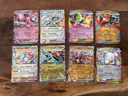 Lot de 8 Cartes Pokémon 