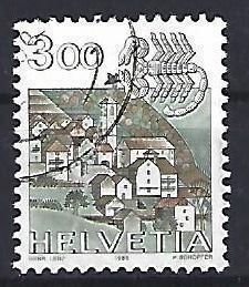 Alle Briefmarken: 1982/86 - Tierkreiszeichen, Skorpion, Corippo – Gebraucht aus Schaffhausen von poststamp