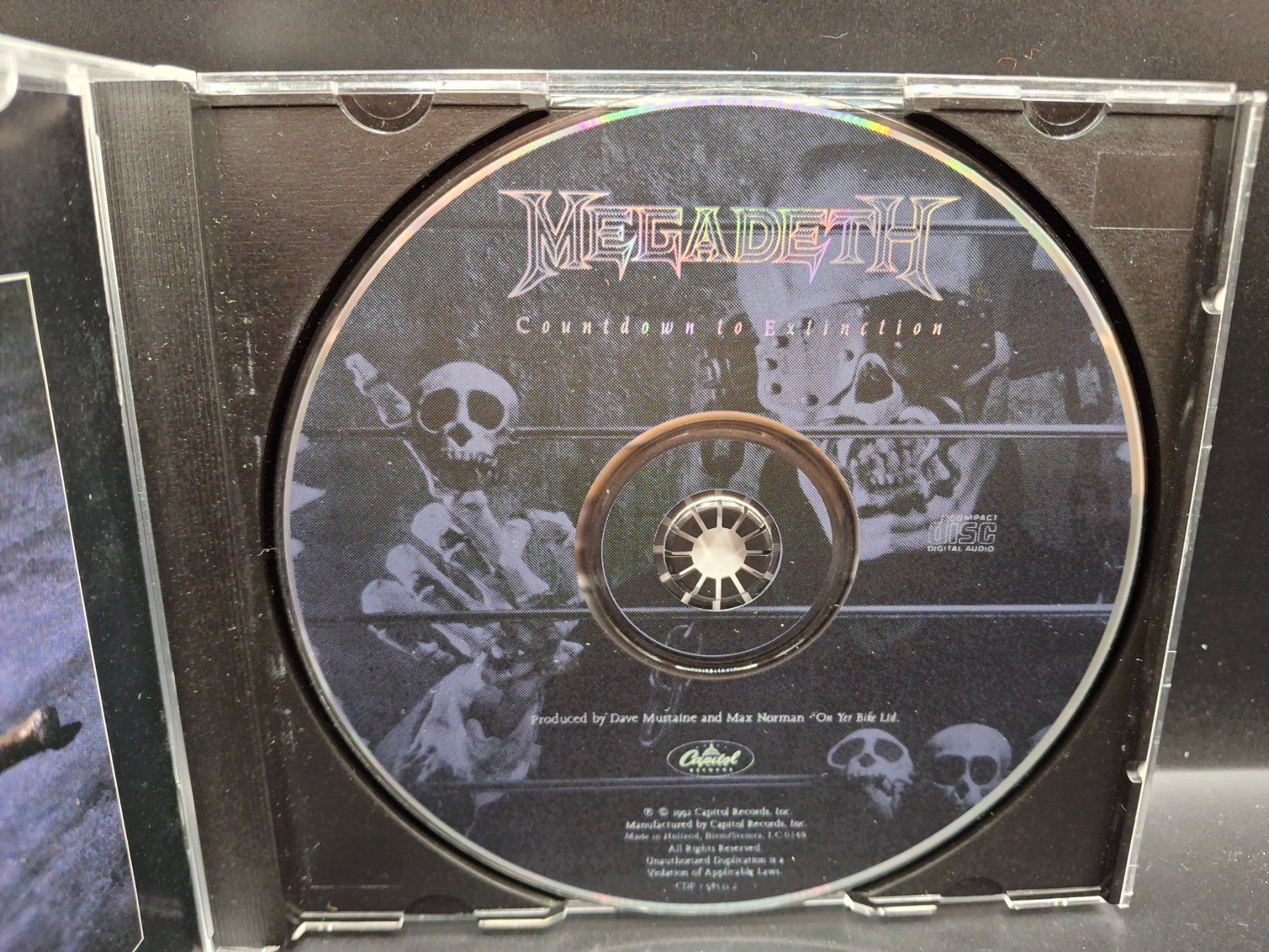 CDs: Megadeth – Countdown To Extinction – D'occasion à St.Gallen par jalamusic 2