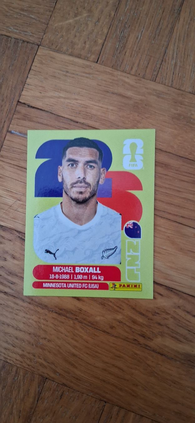 Panini Carte collezionabili: WM- Panini Sticker 2026 Michael Boxall – Usato da Zürich venduto da Pryter