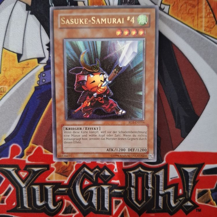 Yu-Gi-Oh! Carta Sasuke Samurai #3 (IOC-011) – Invasion Of Chaos – 1st Edition – Rara - 3
